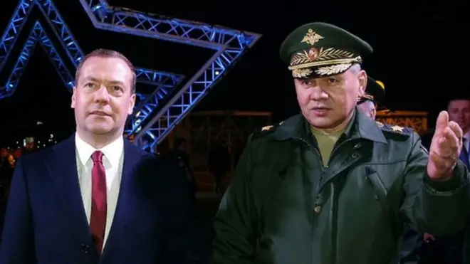 Игорь Левитин, Дмитрий Медведев и Сергей Шойгу