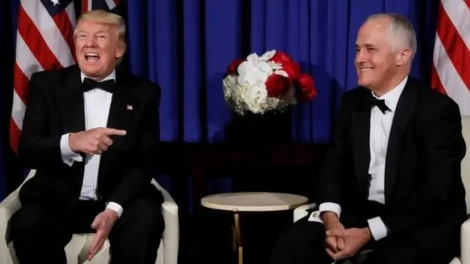 قلد تيرنبول أسلوب ترامب في الحديث