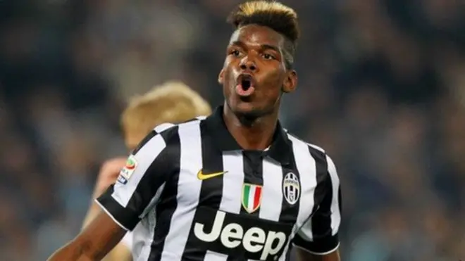 Le milieu de terrain Paul Pogba.