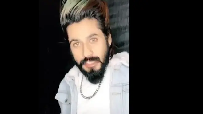 टिकटॉकर फैज़ल सिद्दीक़ी के वीडियो से ली गई तस्वीर