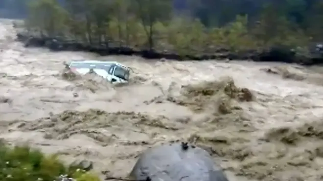 Автобус в ркек в Индии