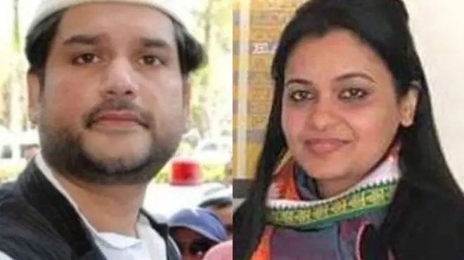 रोहित शेखर और पत्नी अपूर्वा