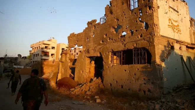 развалины Дамаска