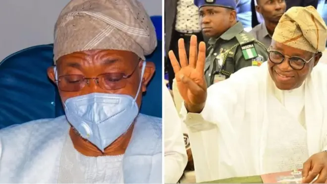 Gomina Oyetola ati Ọgbẹni Rauf