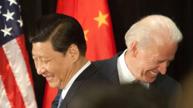 Joe Biden ile Şi Jinping