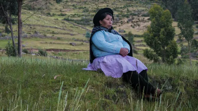 Magda Surichaqui es la protagonista de "Mujer de soldado".