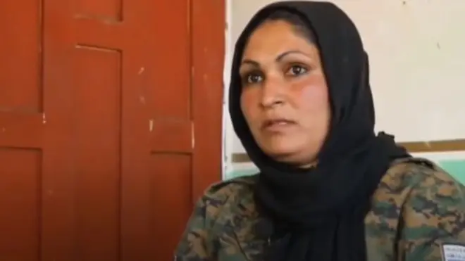 अफ़ग़ान पुलिसकर्मी