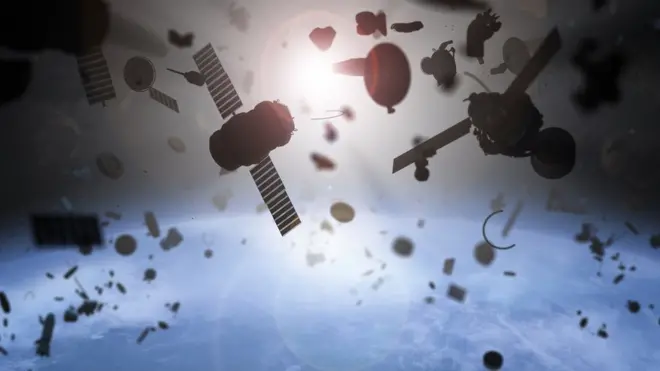 Muchos de nuestros deshechos contaminan la órbita terrestre.