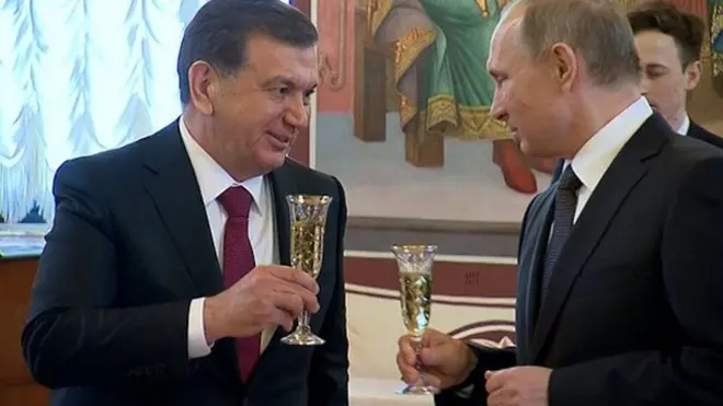 Президент Мирзиёев ва Президент Путин