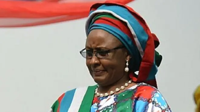 A mara Aisha Buhari, nwunye onyeisiala Muhammadu Buhari dịka onye na-ekwu uche ya enweghị egwu ọbụla