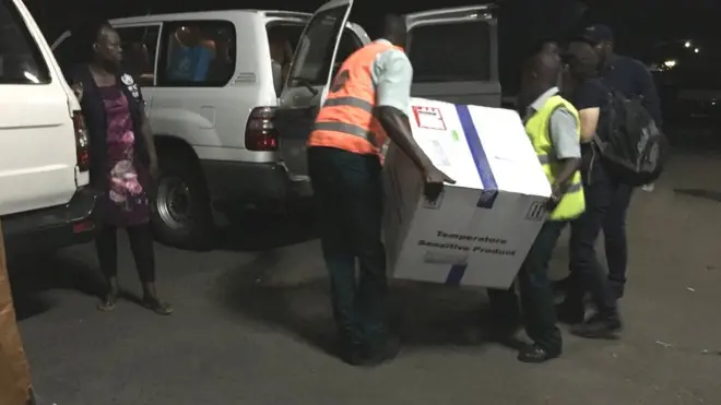 Inkingo za Ebola zakiriwe mu ijoro ryo ku cyumweru i Bujumbura