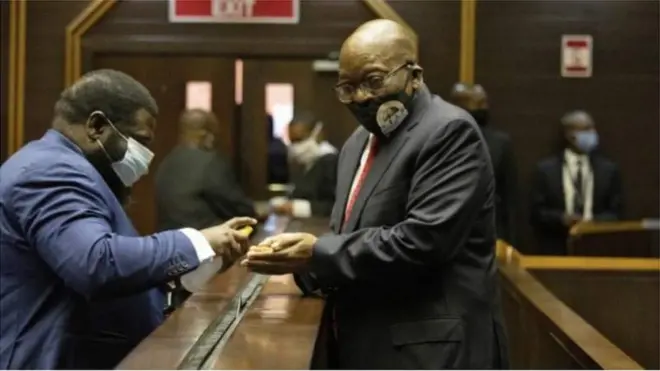 L'ancien président sud-africain Jacob Zuma