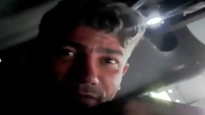 иранский мигрант под фурой