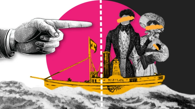 En 1832, la famille Mundrucu a refusé d'être exclue d'une zone réservée aux blancs sur le bateau à vapeur Telegraph.