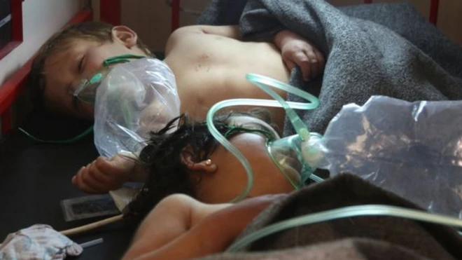 විෂ වායු ප්‍රහාරයකින්