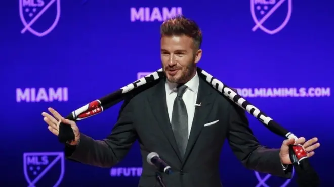 Beckham don dey work to bring football team to Miami, US since many years