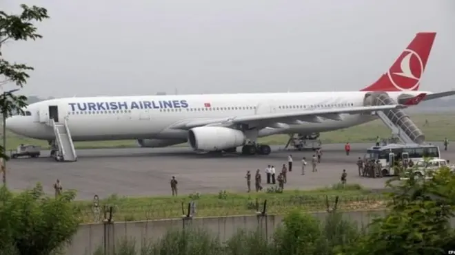 Ndege ya Uturuki yatua kwa ghafla katika uwanja wa ndege wa Moi mjini Mombasa Kenya