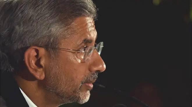 भारतीय विदेश मंत्री एस जयशंकर