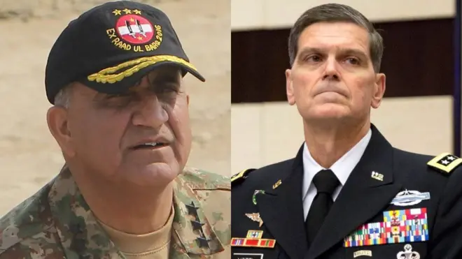 جوزف ووټل او قمر باجوه.