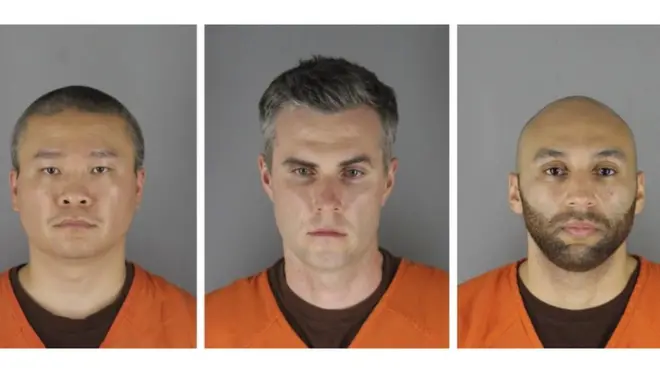Tou Thou, Thomas Kiernan Lane y J Alexander Kueng están ya detenidos y fueron formalmente acusados.