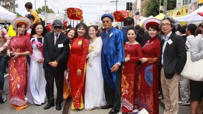 Hội chợ Tết Xuân Ất Mùi 2015, tại đường Victoria, khu Richmond, Melbourne