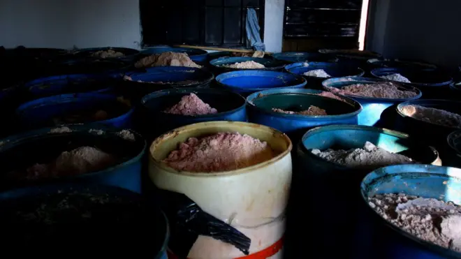 Por cada kilogramo de drogas sintéticas se producen cinco más de desechos tóxicos.