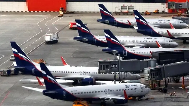 Российские самолеты на приколе