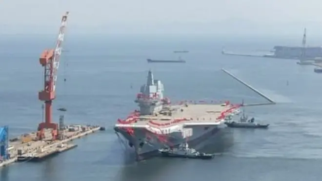 กระทรวงกลาโหมของจีนระบุว่า เรือบรรทุกเครื่องบินลำล่าสุดจะใช้เชื้อเพลิงแบบดั้งเดิม ไม่ใช่พลังงานนิวเคลียร์