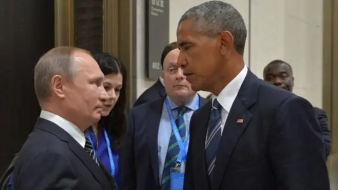 اوباما و پوتین