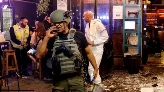 На месте нападения