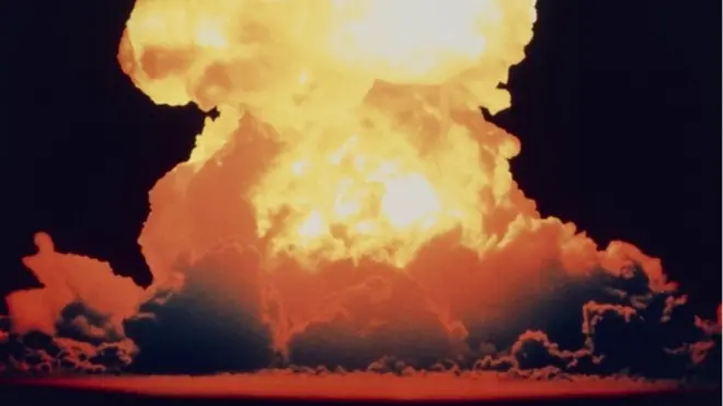 1956年的试验是20世纪50年代在比基尼环礁的试验之一。