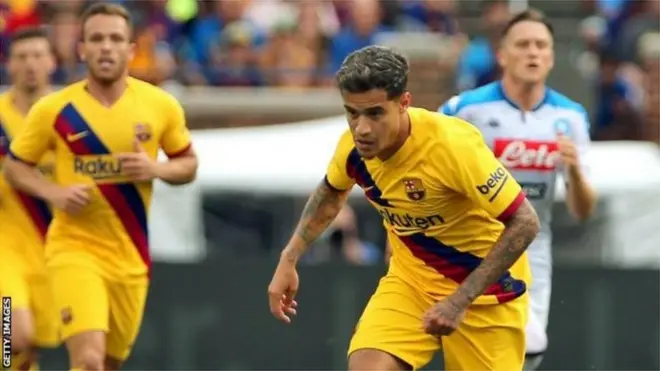 Philippe Coutinho has made 55 appearances for Brazil