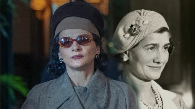 الممثلة الفرنسية جولييت بينوش في دور كوكو شانيل