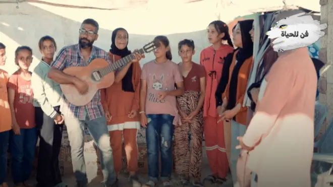 الموسيقى تواجه أصوات الحرب في غزة