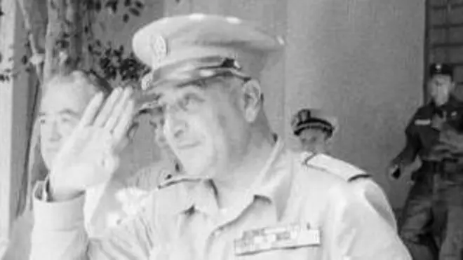 فؤاد شهاب أول قائد للجيش اللبناني والذي أصبح لاحقاً رئيساً للجمهورية