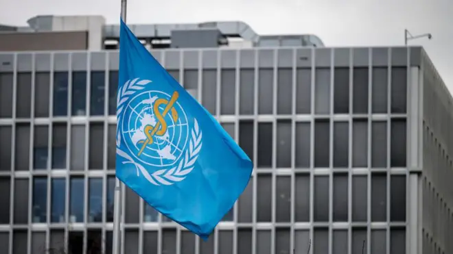 Флаг Всемирной организации здравоохранения (ВОЗ)