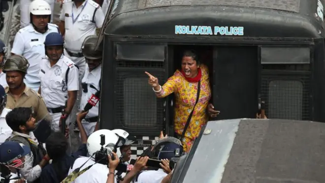 బెంగాల్‌లో నిరసనలు