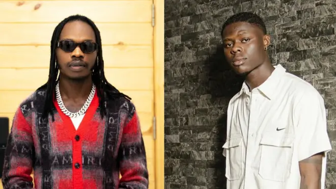 Naira marley and Mohbad