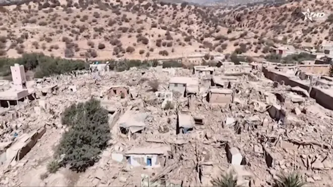 زلزال المغرب