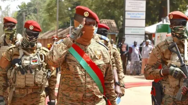 Foto of Captain Ibrahim Traore