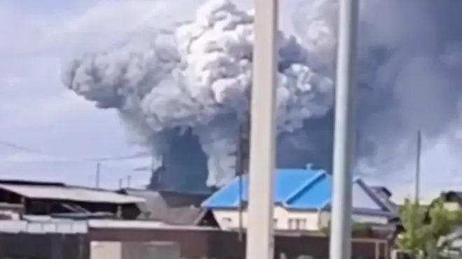 حمله پهپادی اوکراین به روسیه