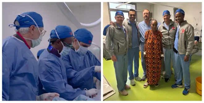 Garee hakiimota ispeeshalistii yaala onnee Ethiopia Heart Attack waliin tahuun Finfinnetti yaala tolaa kennan