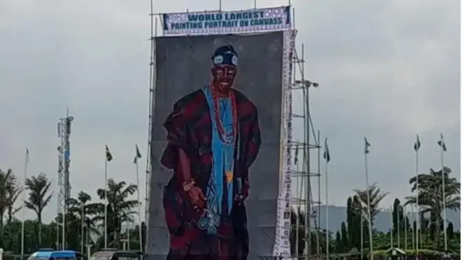 Aworan Aarẹ Bola Tinubu