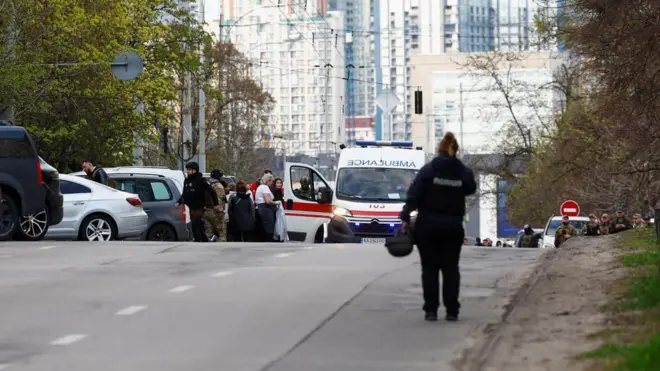 Місце, де відбулася стрілянина у столиці