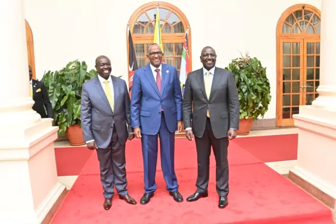 Ducaale, Ruto iyo Gachagua