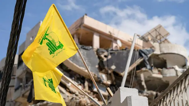 علم حزب الله 