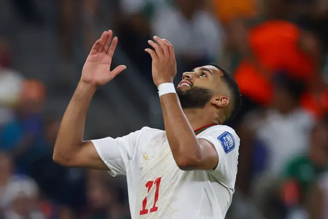 اللاعب المغربي إسماعيل صيباري