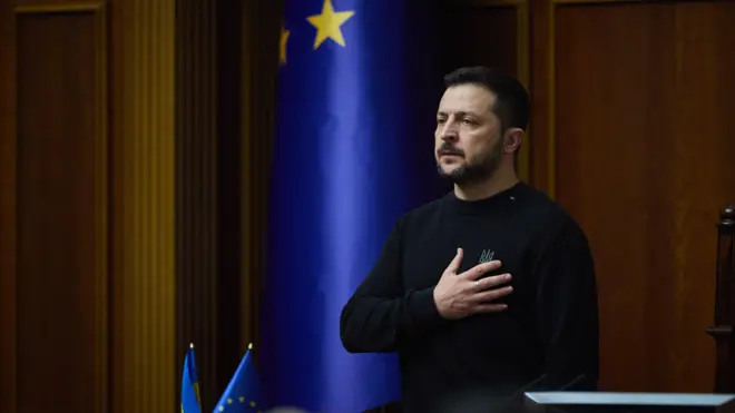 Володимир Зеленський представив у парламенті план стійкості 