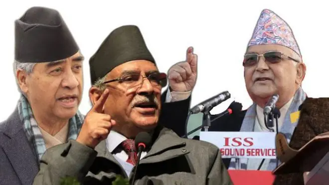 देउवा, प्रचण्ड र ओली