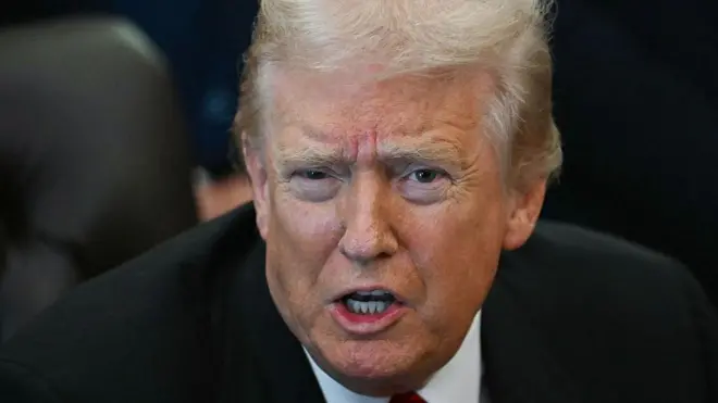 دونالد ترامپ، رئیس‌جمهوری آمریکا در نشست خبری روز گذشته در دفتر بیضی کاخ سفید درباره ایران صحبت کرد
